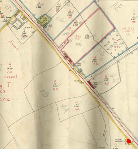 The red spot in the lower corner is the canteen in 1927